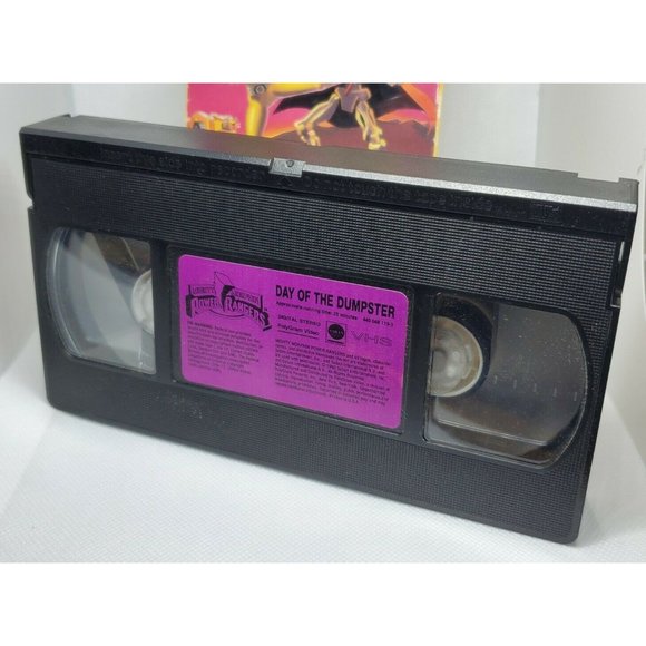 Mighty Morphin Power Rangers Day Of The Dumpster VHS 1993 In High Five Box - Picture 1 of 3